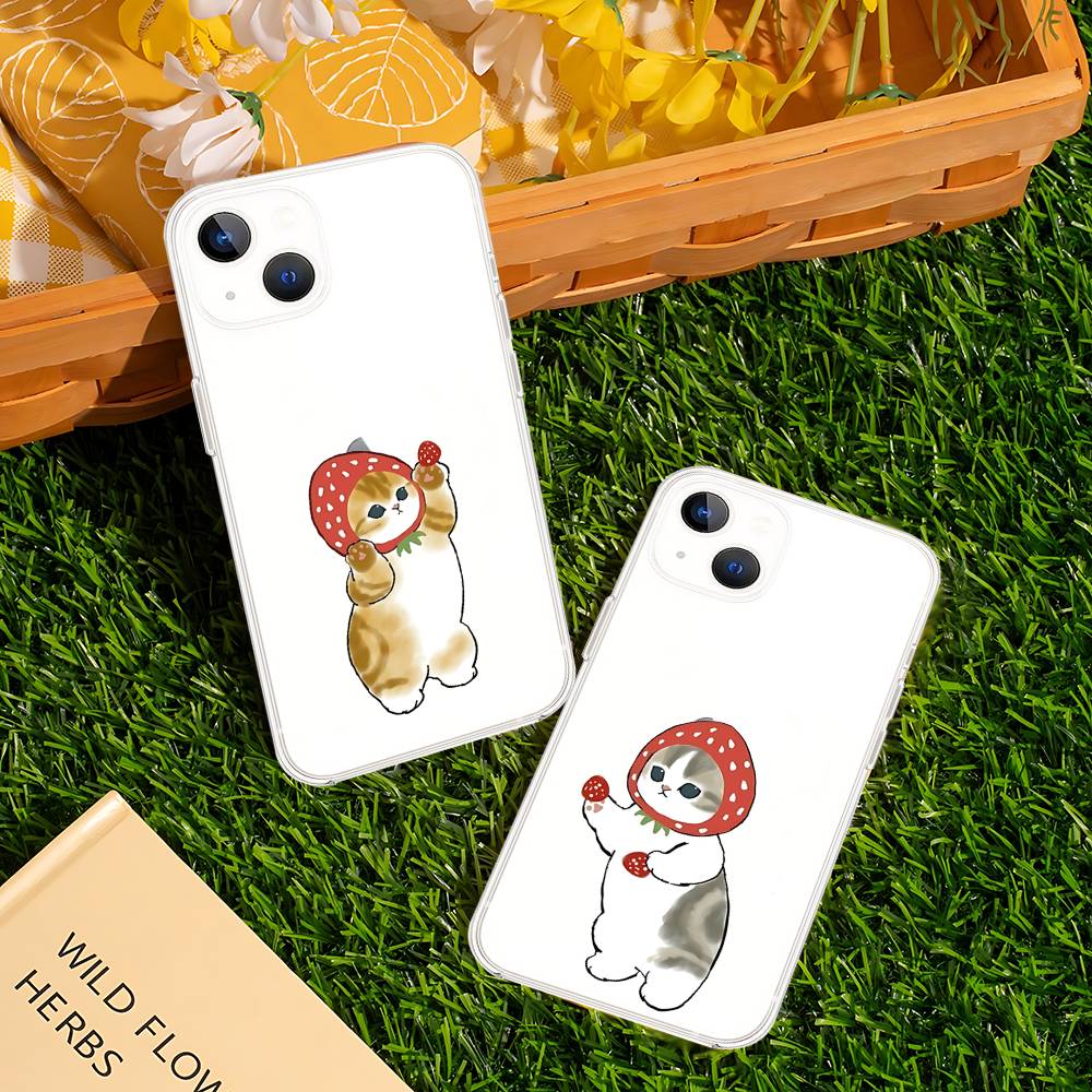 Phone Case Cute M-Mofusands For Samsung S26 S25 S24 S23 S22 S21 S20 Note20 Note10 Plus Ultra Lite Edge 5G Clear Soft TPU Cover