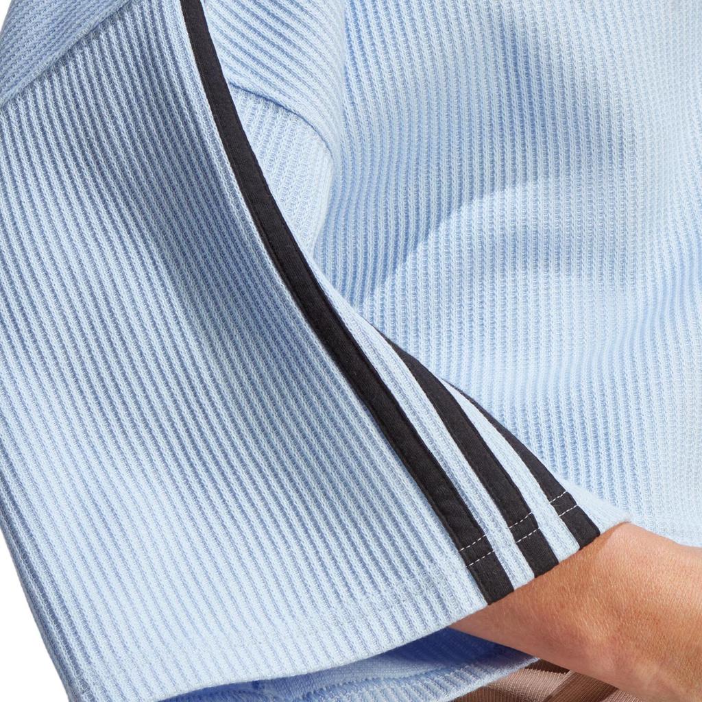 Adidas Originals Embroidered Logo Print Hoodie With Drawstring Women Hoodies Light-Pink Blue IC5460