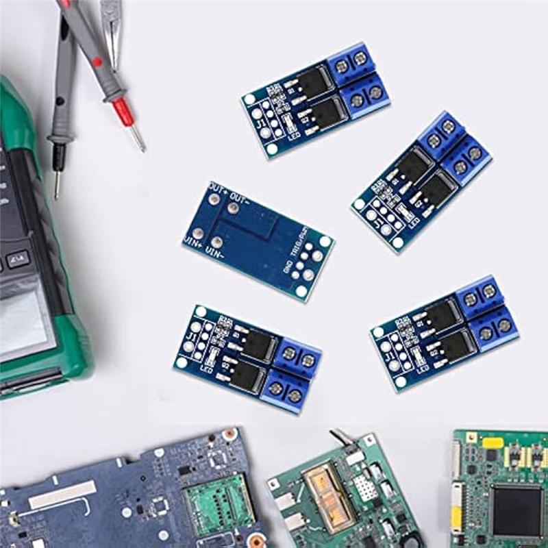 AEE2-30PCS MOS Transistor Driving Module Trigger Switch DC5V-36V 15A(Max 30A) PWM Adjustment Electronic Switch Control Board