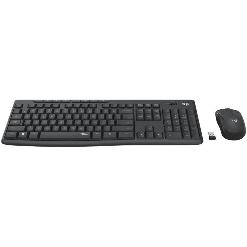 

Logitech MK295 Full-Size Silent Wireless Keyboard Mouse Combo