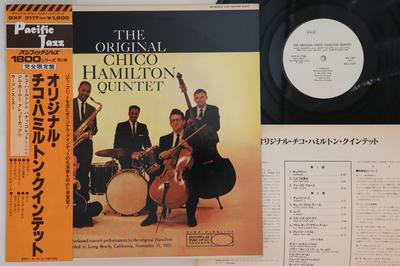 LP Record CHICO HAMILTON - Original Chico Hamilton Quintet GXF3117PROMO WORLD PACIFIC 1978 Japan Obi Jazz Used