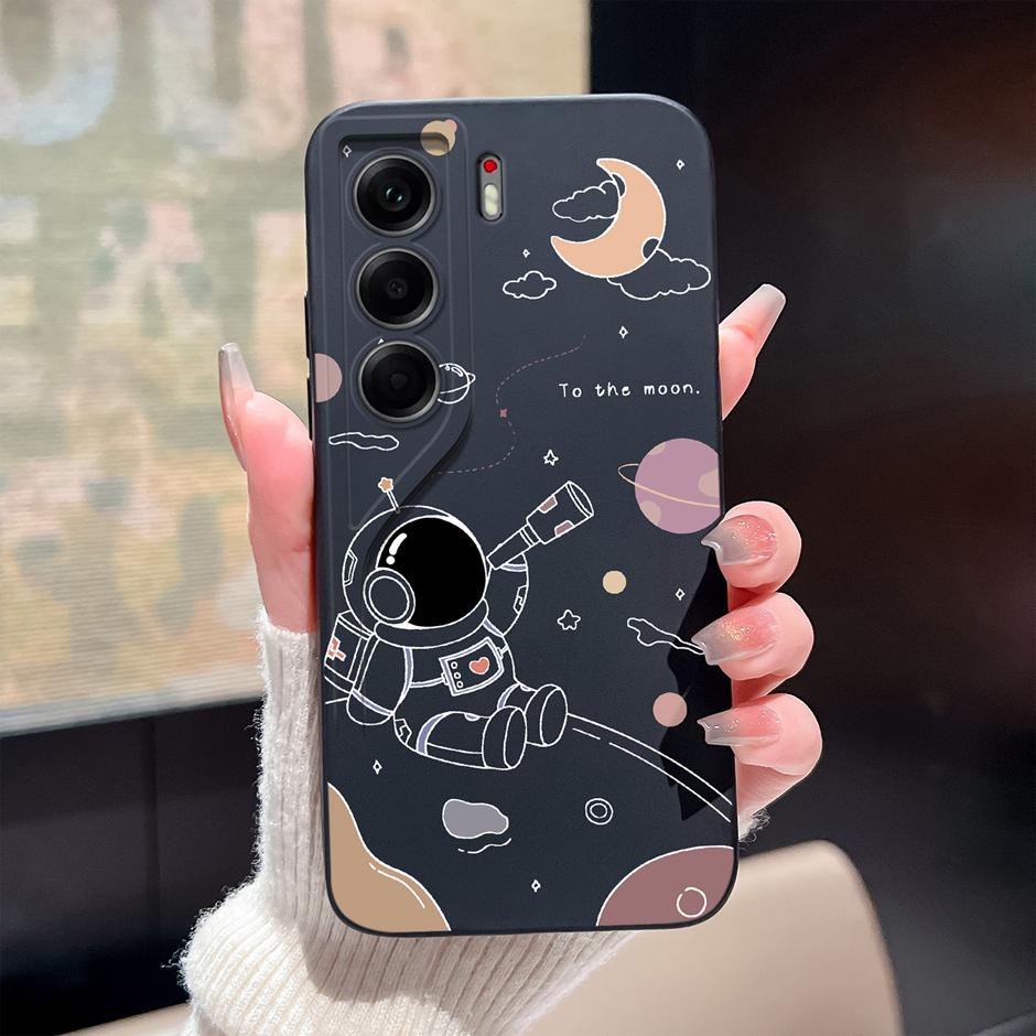 Case For Tecno Camon 40 Pro 4G 5G Pretty Butterfly Protective Soft Silicone Cover For TecnoCamon40 Fundas TecnoCamon40Pro Bumper