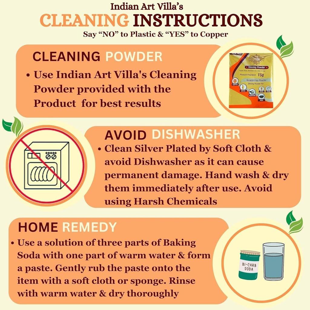 Silver Plated Goblet Flute Wine Glass, Best for Parties, Diwali Gift, 100 ML Each, Set of 2