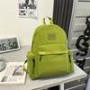 Nylon Backpack Women's Lightweight Water-repellent Student Schoolbag Outdoor Travel Backpack