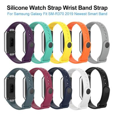 Armband Zubehör Schnallen Armband Ersatz Weiches Silikon Armband Atmungsaktives Uhrenarmband Für Samsung Galaxy Fit SM-R370