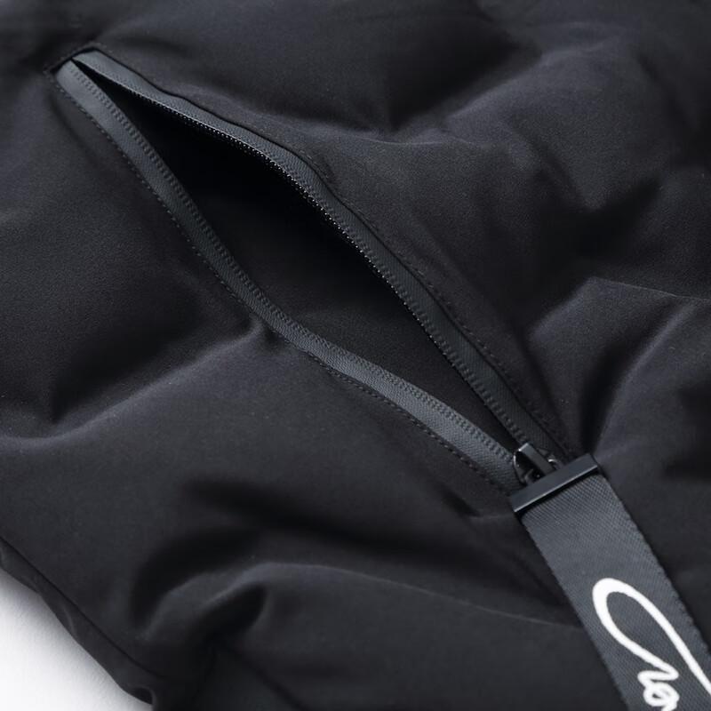 Heren Grote Maat Gewatteerd Vest met Capuchon, Halflang