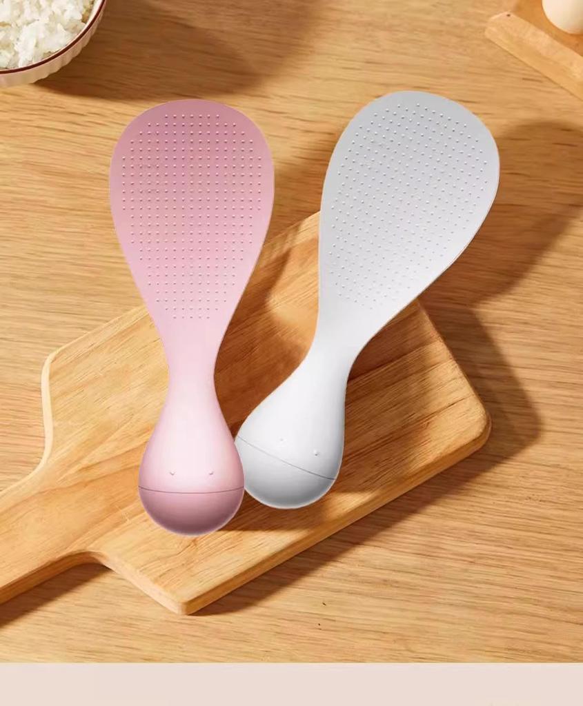 Stehender Antihaft-Silikon-Reislöffel – Leicht zu reinigendes & Topf-freundliches Küchenutensil