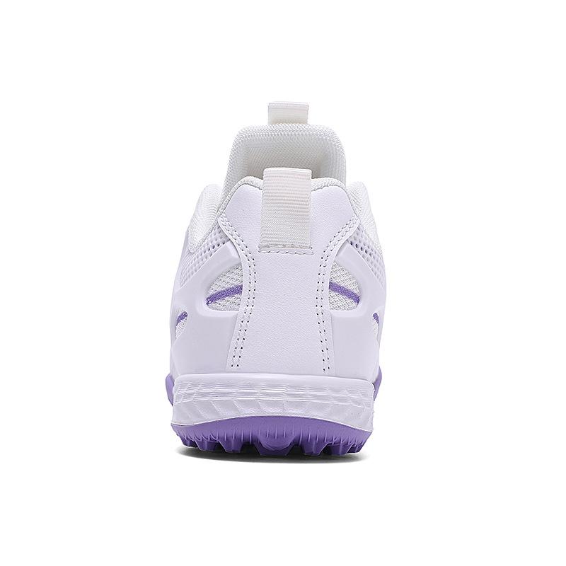 2025 new boys and girls fashion football shoes broken nails student rotating button football training shoes