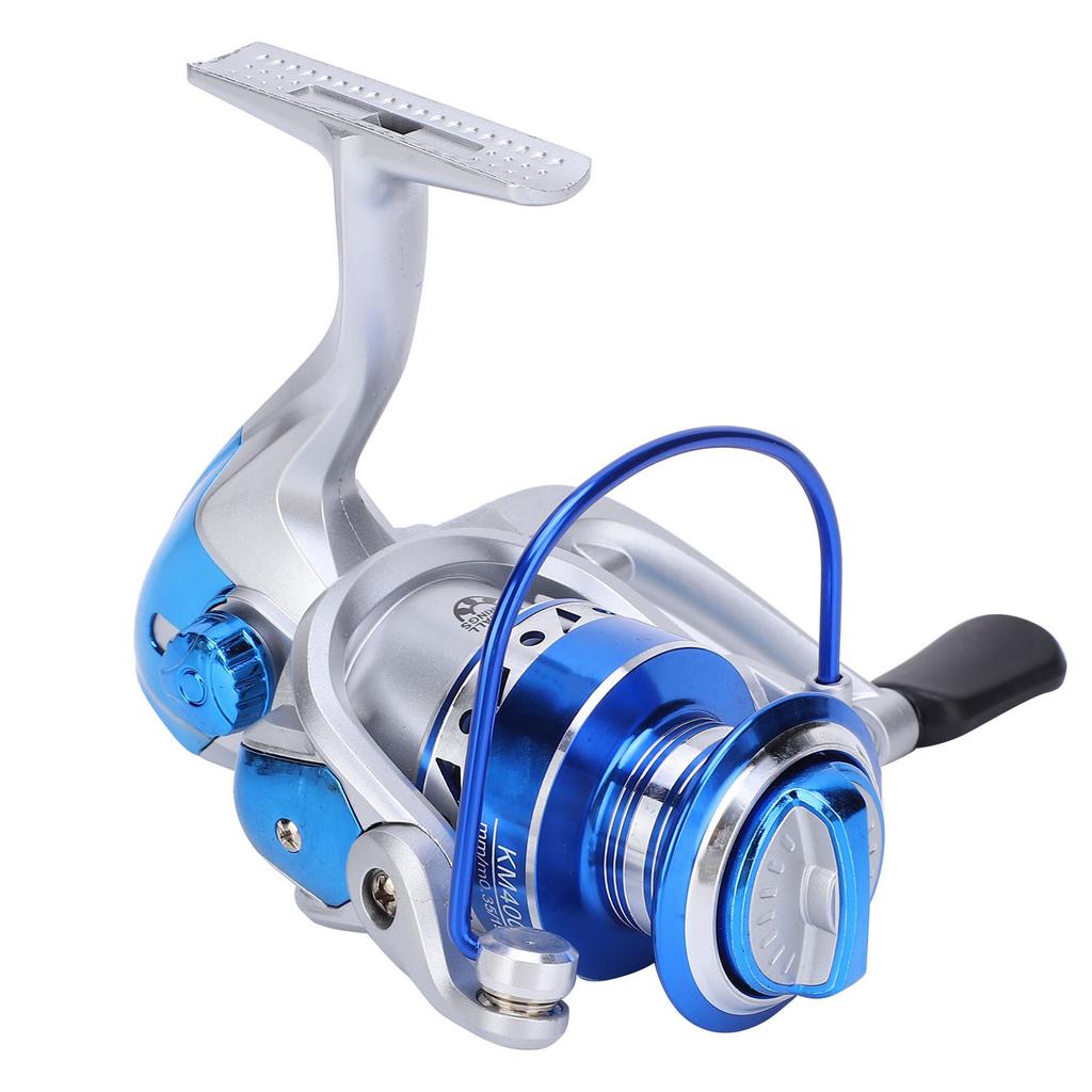 Metal Spinning Reel 13 Bearings 5.2:1 Gear Ratio Left Right Interchangeable Fishing WheelKM4000