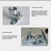 1 Set Schwein Automatische Tränke Edelstahl Wasserspender 1/2 Gewinde für Kleinbetriebe