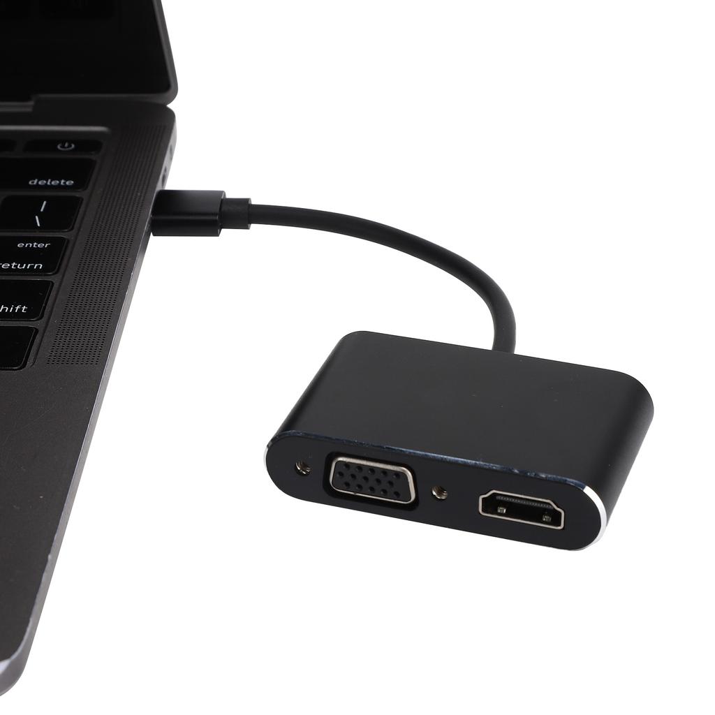 USB3.0 To High Definition Multimedia Interface VGA Adapter 2in1 HD Computer Converter 1080P