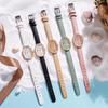 Korean Style Oval Mother-of-Pearl Women's Watch - Artistic and Elegant Design