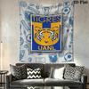 Tigres UANL Wall Tapestry Aesthetic Wall Hanging Printed Fabric Blanket Decorative Tapestries for Bedroom Living Room Home Decor