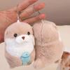 Loutre Mignonne Câlin Poisson Porte-clés Peluche Doux Animal Marin Poupée Accroche Sac à Dos Kawaii Dessin Animé Charme Sac Cadeau de Vacances Filles