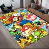 Super Mario Classic Poster Area Rug, Mario Fan Soft Carpet, Perfect Gift.chl