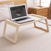 Compact Foldable Bed Table: Portable and Versatile Desk for Home, Dorm, or Dining Use.