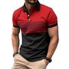 Polo d'été pour homme à manches courtes et col boutonné, édition régulière pour homme, haut d'affaires