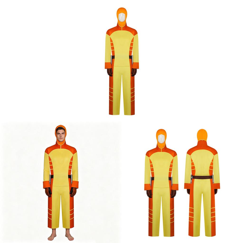 Invincible Rex Sloan Cosplay Costume With Soft Wool For Anime Fan Role Play