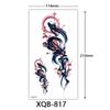 Small Full Arm Tattoo Sticker, Flower Letters, Plain Flower Tattoo Sticker Tattoo