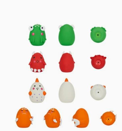 Latex Pet Squeaky Toy, Wear Resistant Durable Chew Toy, Bring Fun & Accompany Pets Growth