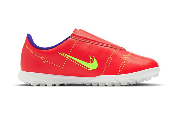 Nike Mercurial Vapor 14 Killer 14 Club PS V Low Top Kids' Soccer Shoes Orange Red Children Aged 3 7 Years Old CV0839-600