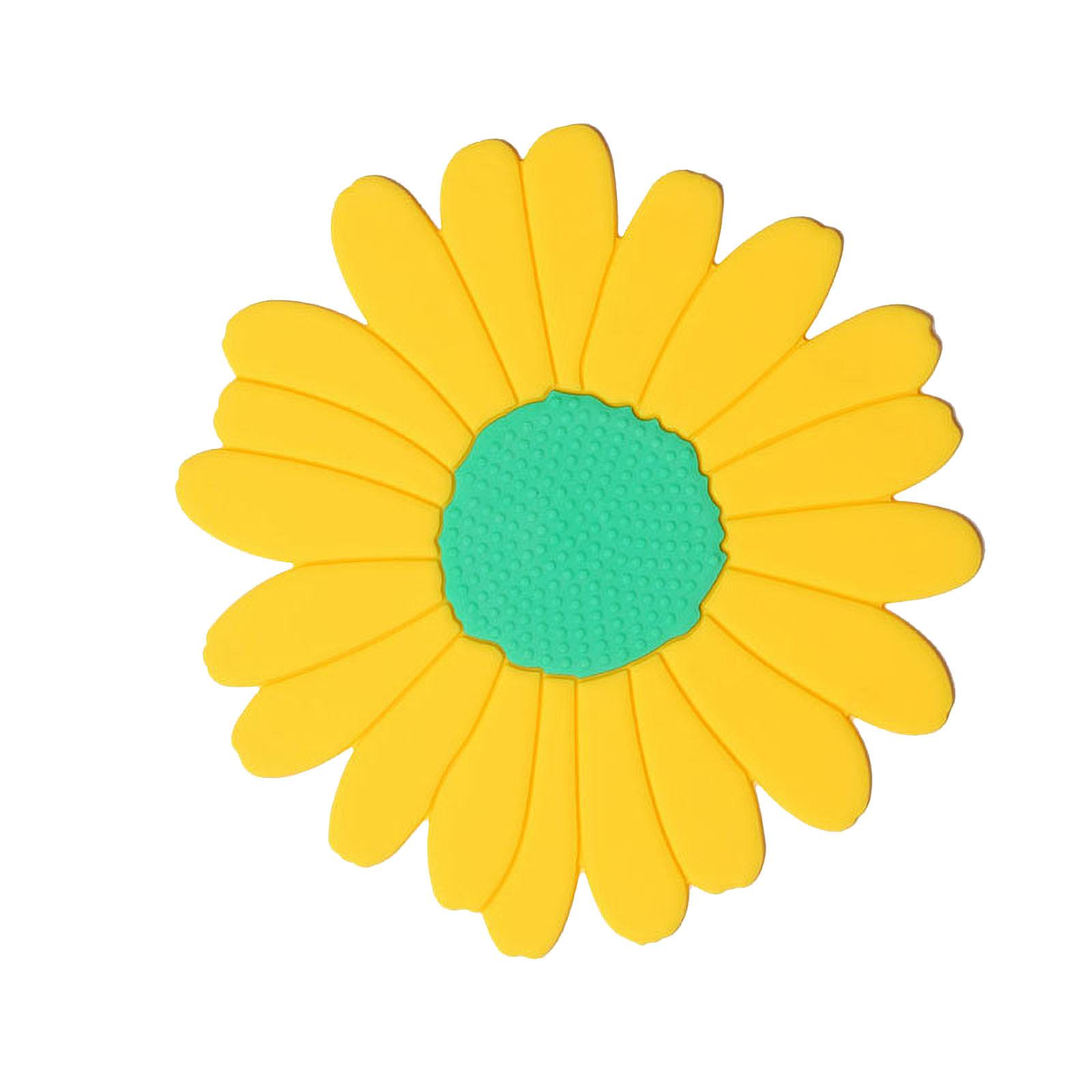 

Flower Shape Antislip Placemat Heat Resistant Pot Holders Kitchen Hot Pads