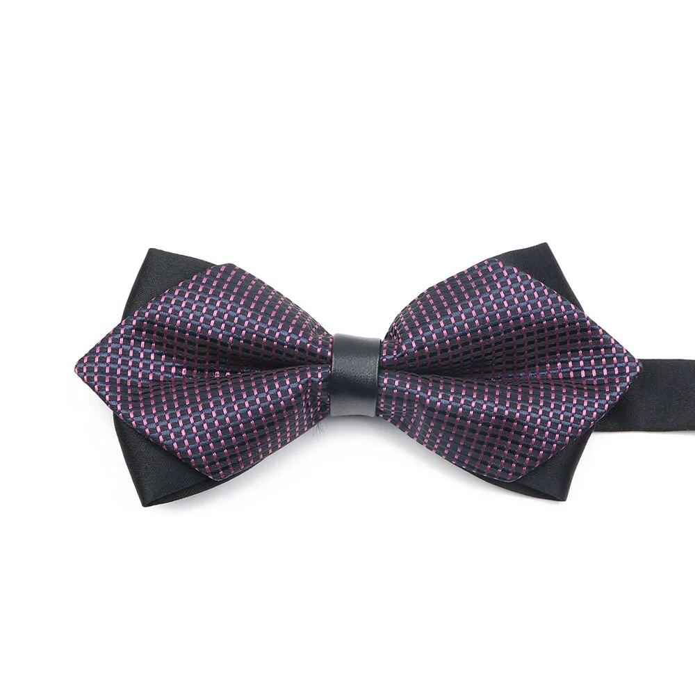 Men Bow Ties Groom Wedding Fashion Adjustable Tuxedo Bowtie Business Colorful Neckties