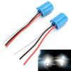 2pcs Male Socket Wire Harness Connector Adapter Wiring Cable for Car Headlights Fog Lights