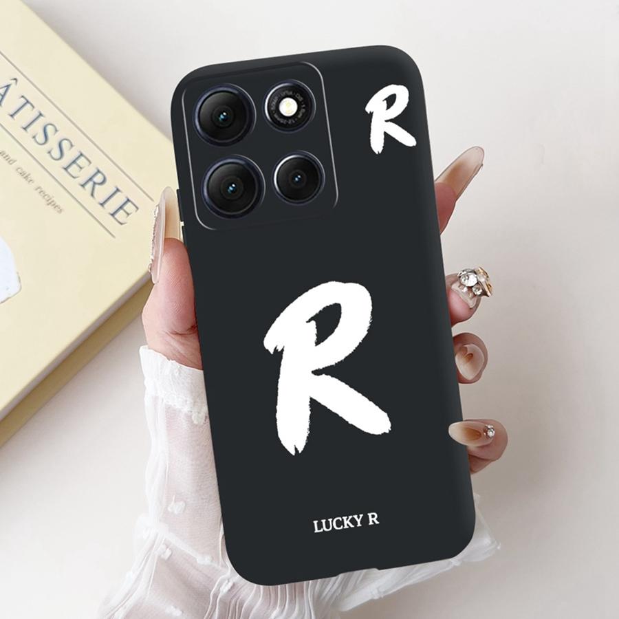 For Motorola Moto G86 Power Case Cover For MotoG86 G 86 Power Case Letter Painted Shockproof Soft Silicon Phone Cases Back Cover
