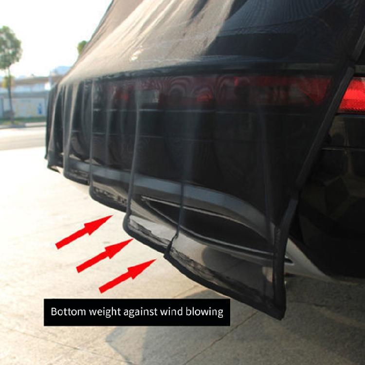 4 Sizes Magnetic Mosquito Net Summer Car Rear Trunk Door Curtains Mosquito Net