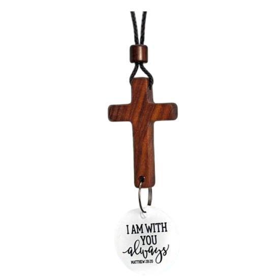 

Деревянный подвес-оберег для автомобиля, подвеска на зеркало заднего вида, религиозный декоративный подвес, подарок для близких красный