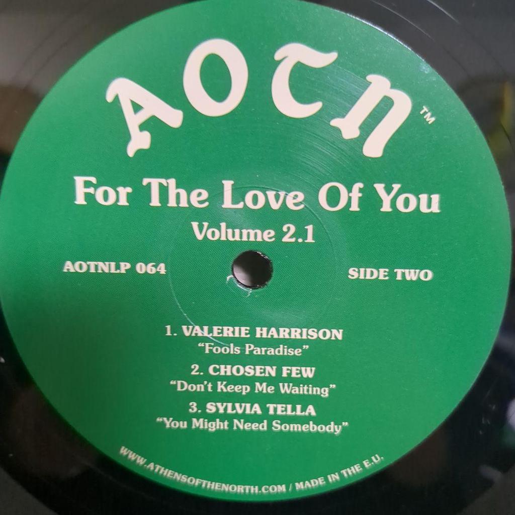[USED] Rare record! V.A./For The Love Of You LP analog record