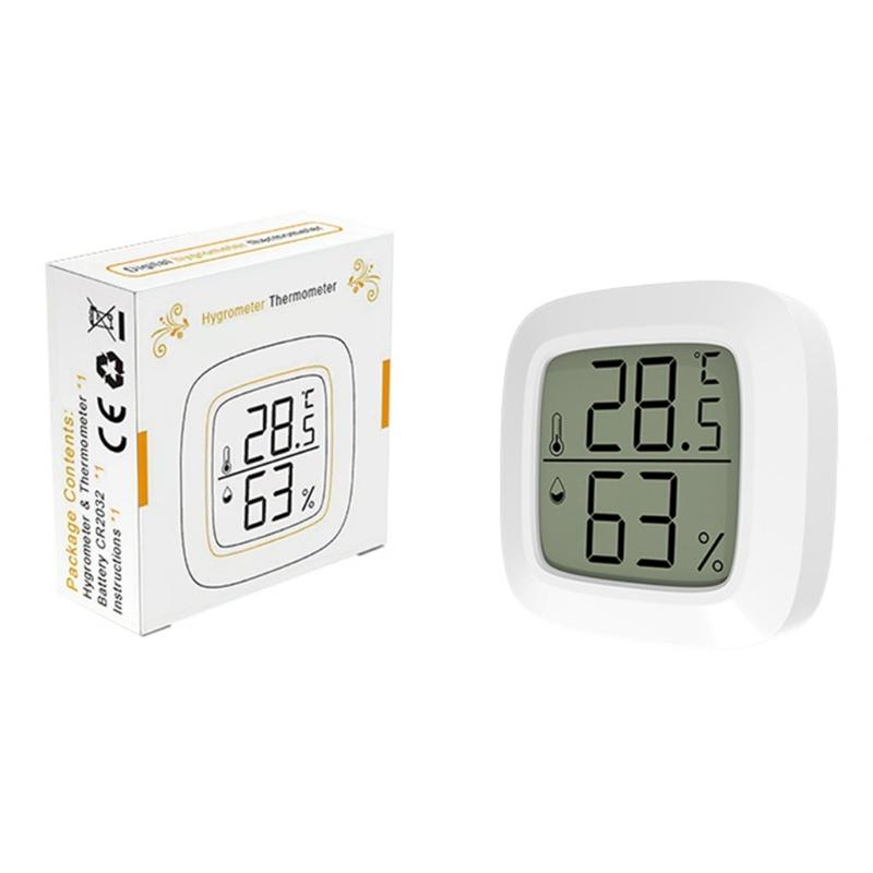 Electronic Thermometer Hygrometer Wireless Magnetic Adsorption Temperature Humidity Detector Sensor for Car Indoor Home