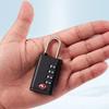TSA Customs Password Lock Security Tool Suitcase Luggage Coded Lock New Cabinet Padlock  for Travel