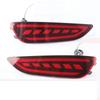 2 Pcs Car Tail Light LED Brake Light Taillight For Hyundai Accent 2012-2017 Hatchback 20 Rear Bumper Lamp