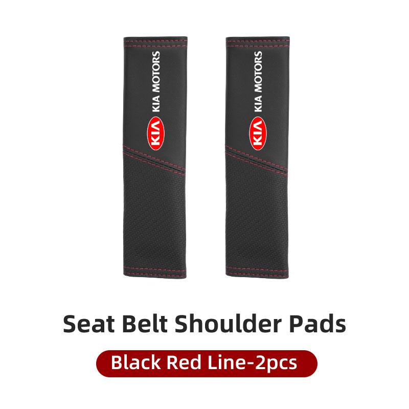 AAOC1 Car Interior Accessories Auto Seat Belt Cover Shoulder Pad For KIA Cerato Soul Venga Forte Spectra Sedona Niro Cadenza