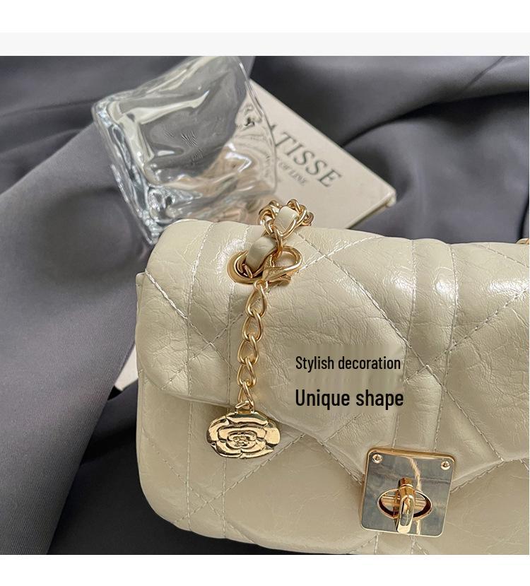 Women's 2026 Summer Korean Style Chain Small Crossbody Bag