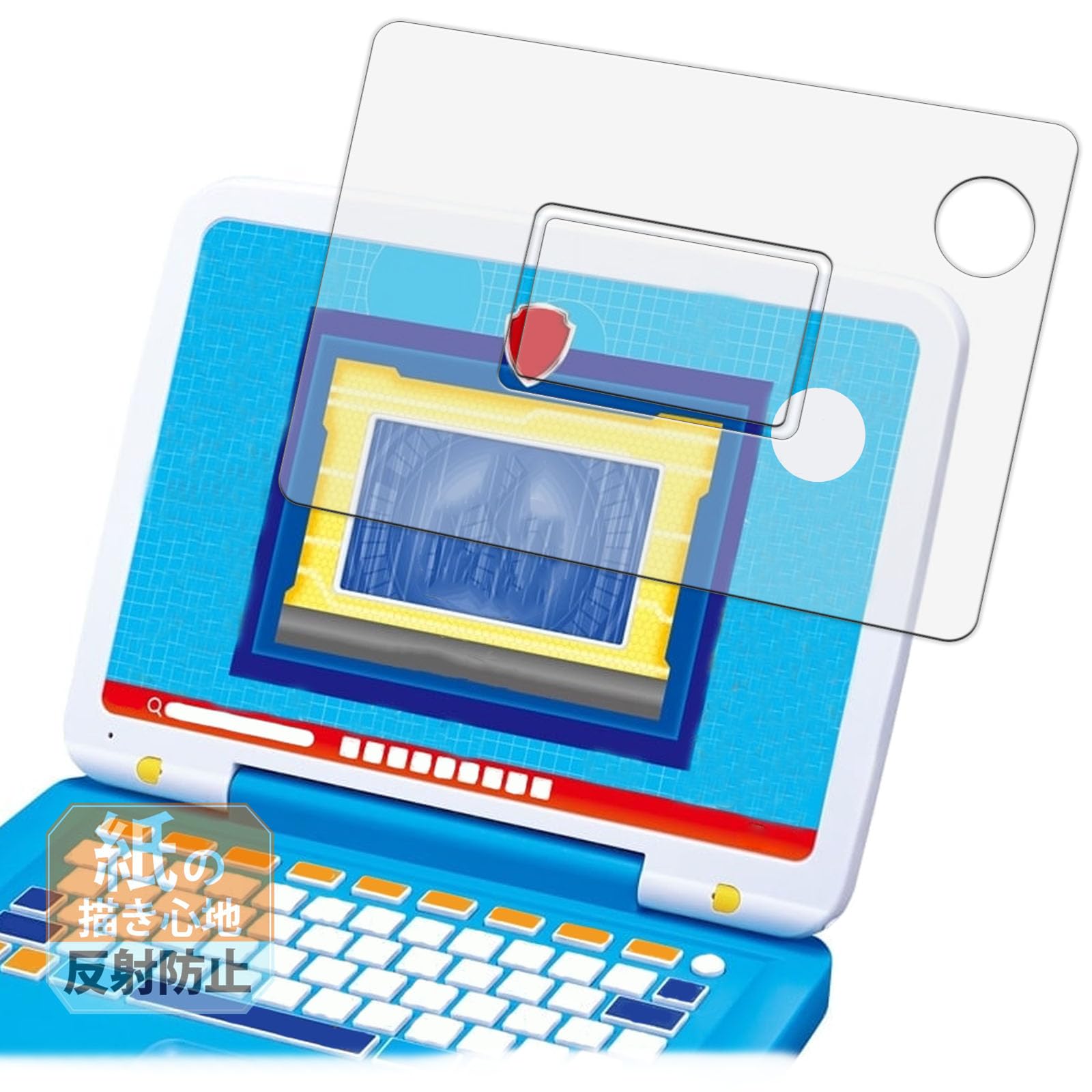 

Leipsden Takara Tomy Paw Patrol Mouse Paper Texture Screen Protector for Pawfect PCs Writing Reduced Made in Japan Change! (Screen/Edge), Paper-Like