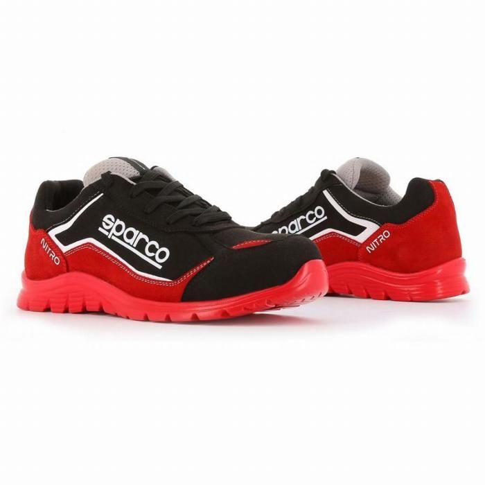 Chaussures de sécurité - Sparco - Nitro S3 SRC - Ultra-légères - Coque composite - Résistance à l'eau