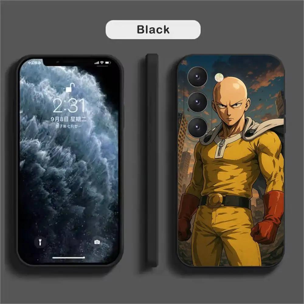 O-One P-Punch Anime Man  Phone Case For Samsung Galaxy A52 A42 A32 A22 A12 A02S A72 A73 A51 A41 A31 A21S A71 A40 A30S A20S