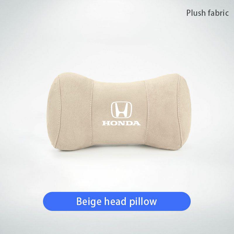 Car Seat Headrest Protect Neck Pillow Seat Waist Pillow For Honda Civic Accord Crosstour Spirior Odyssey Avancier UR-V Sienna