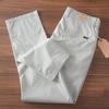2025 Men's Summer Gray Elastic Straight-Leg Quick-Dry Casual Pants