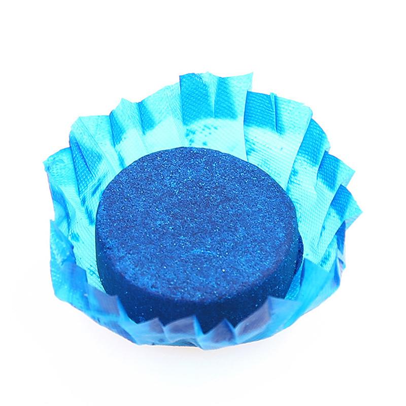 Blue Auto Flush Toilet Cleaner Tablets Bulk Long Lasting Bubble Freshener Discs For Bathroom Restroom Wc Hygiene Maintenance