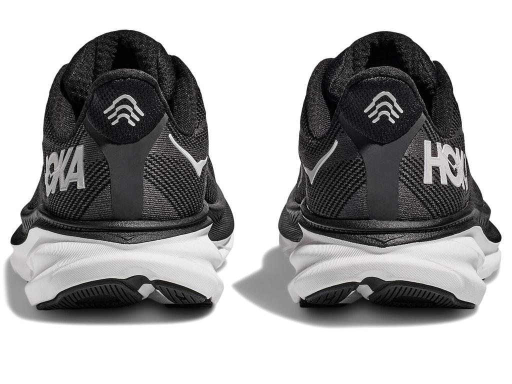 HOKA ONE ONE CLIFTON 9 BLACK/WHITE 22.0CM
