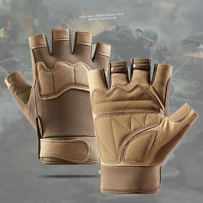 Outdoor Tactical Gloves For Men And Women Half Finger Motorcycle Military Combat Shooting Hunting Fitness Gloves