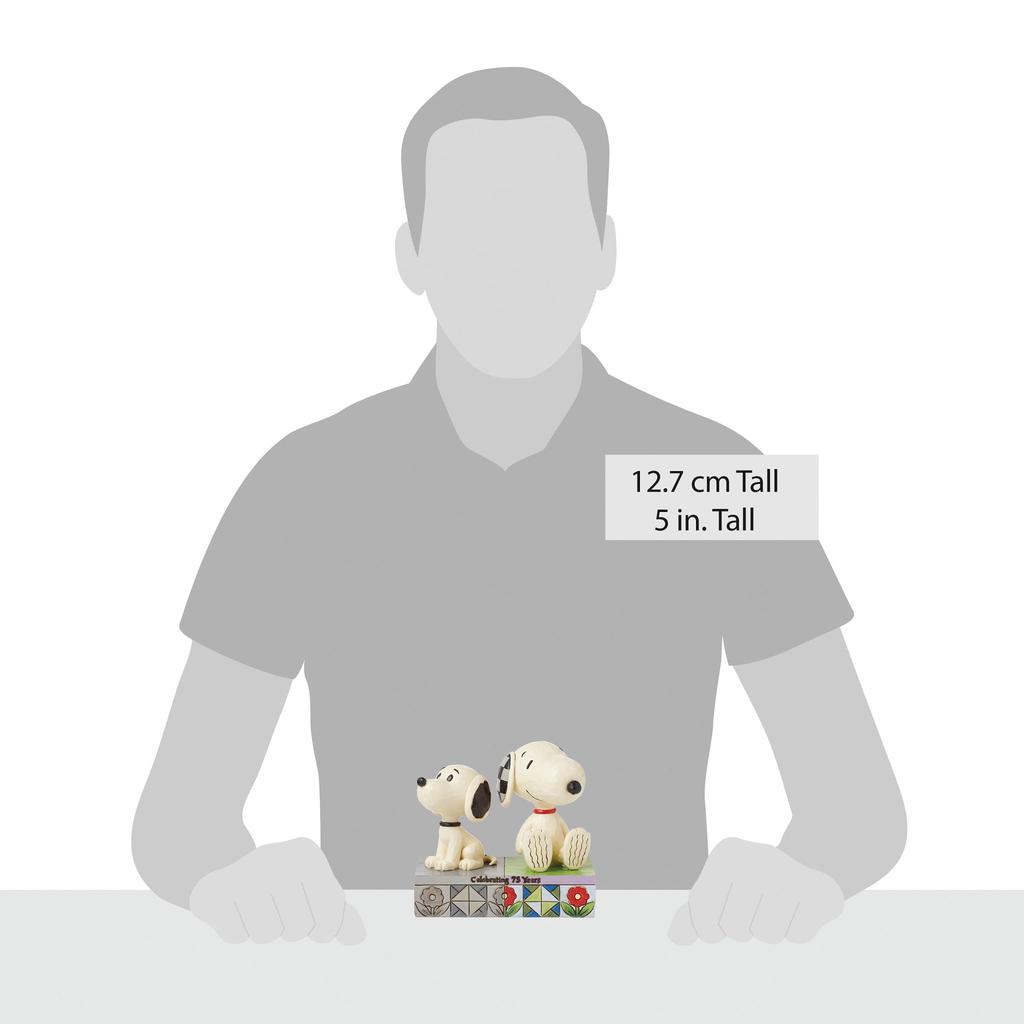 JIM SHORE 1950s Snoopy Snoopy 6016274 & Today's