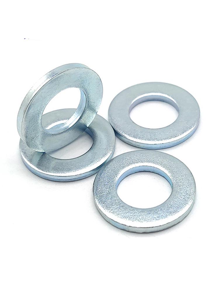 4.8 Level White Zinc Plated Flat Washer Spacer M3-M64