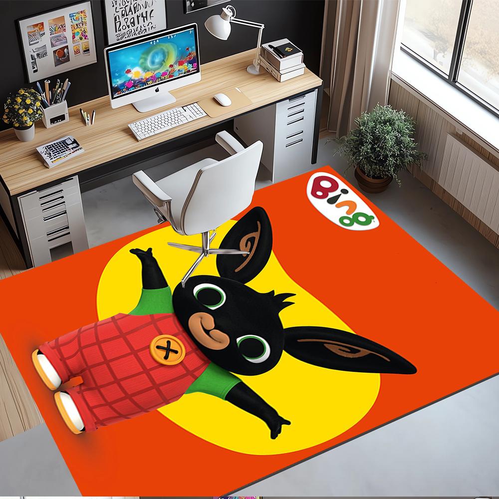 Bing Printed Carpet,Rug,for Office Chair Living Room Bedroom Kitchen Room Decor Gifts.