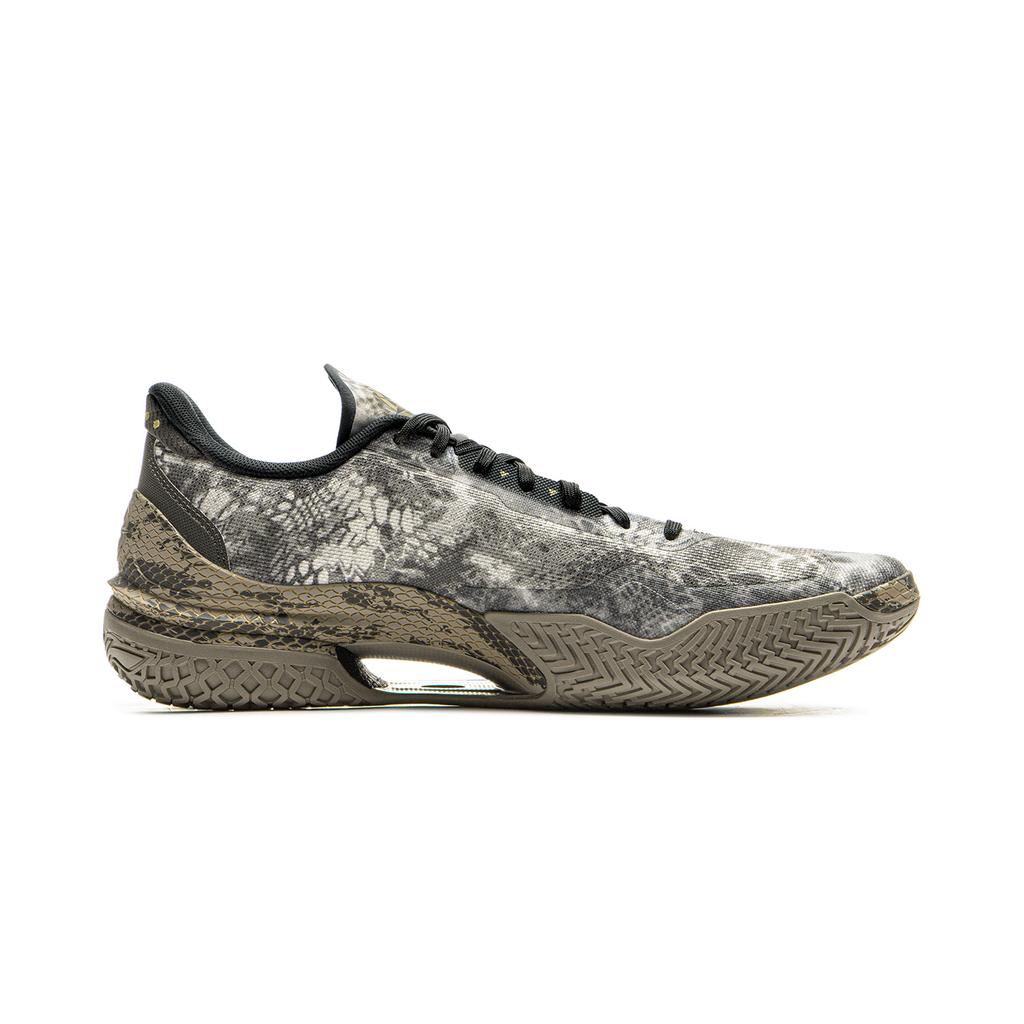 Li Ning Blade 5 Basketball Shoes Men's Low top Green Gray ABAV039-7