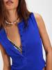 2026 Damen Sommer Ärmelloses V-Ausschnitt Einfarbiges Slim Fit Top